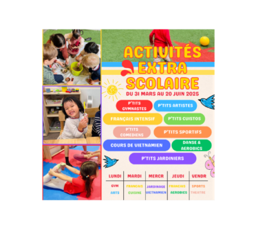 Activités Extrascolaires - Printemps 2025